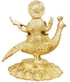 Brass Saraswati On Peacock 1.44Kg